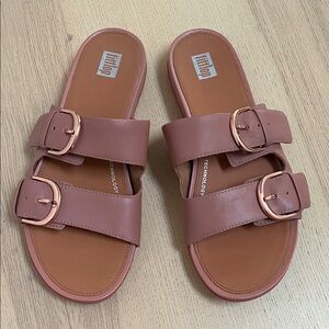 FitFlop Gracie Rose Buckle Sandals slides